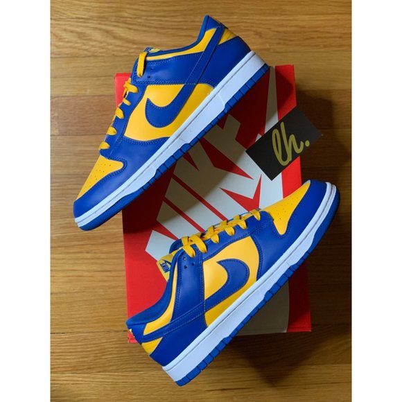 Size 8.5 Mens Nike Dunk Low “UCLA” Athletic Sneakers DD1391-402 - Picture 6 of 6